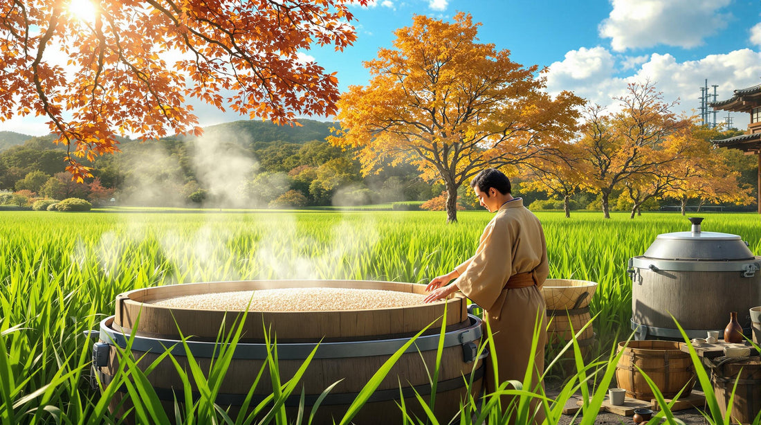 Natural Sake Brewing in Seasonal Cycles